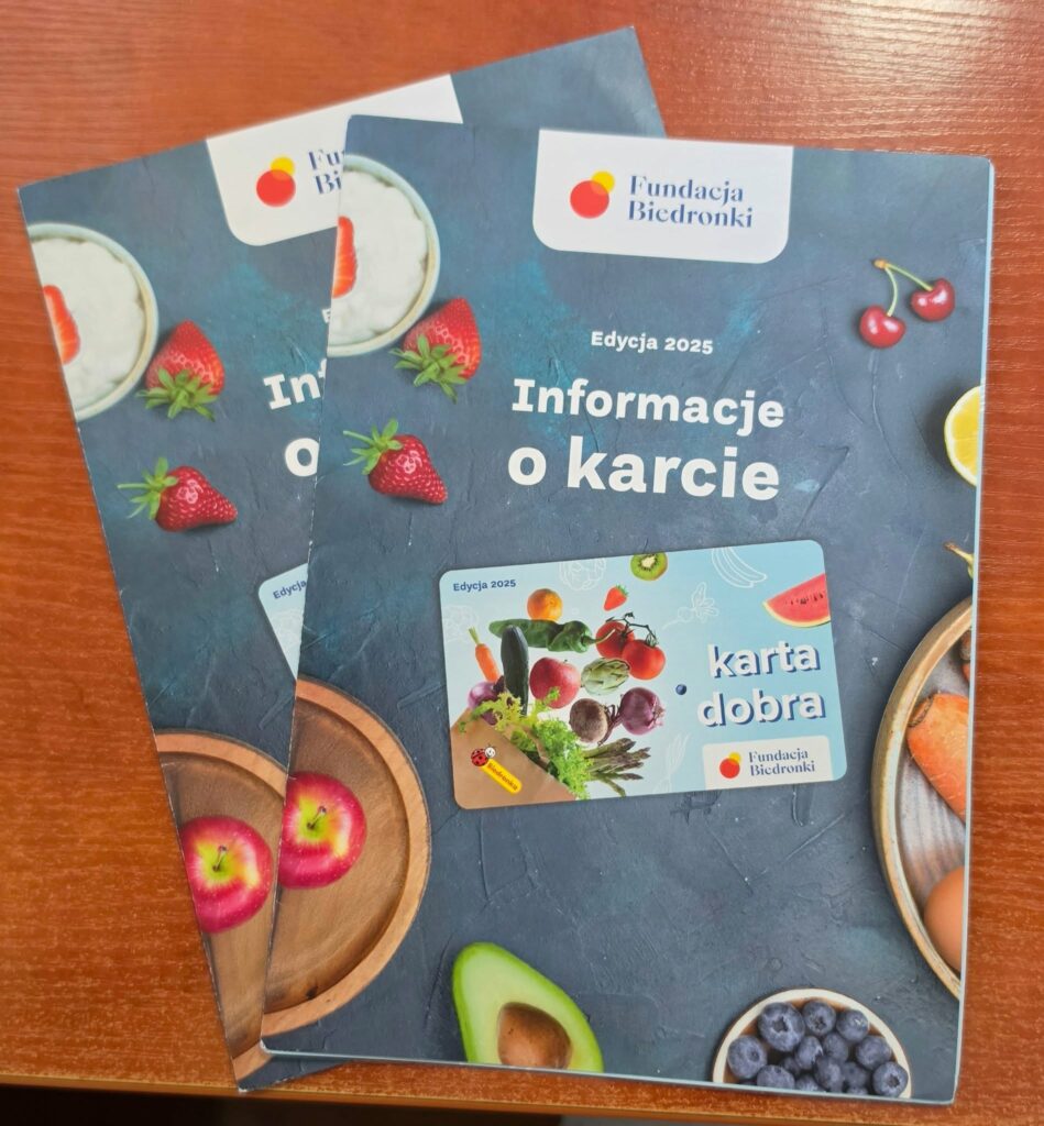 Karta dobra Fundacji Biedronki
